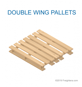 Double wing pallet